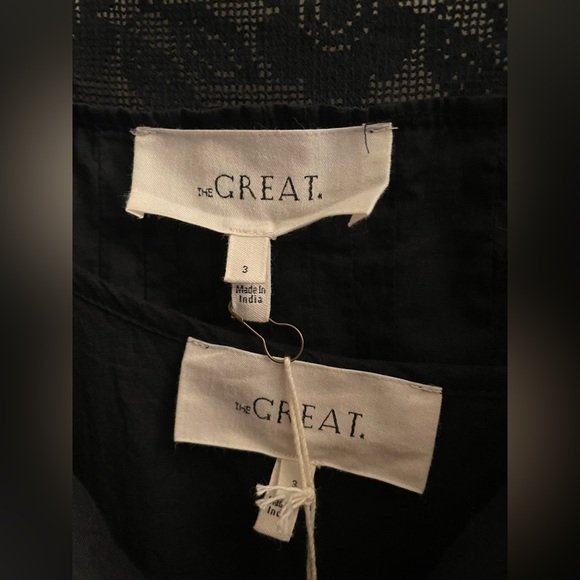 The GREAT. The Attic Lace Dress in Black • NWT - Picture 8 of 11